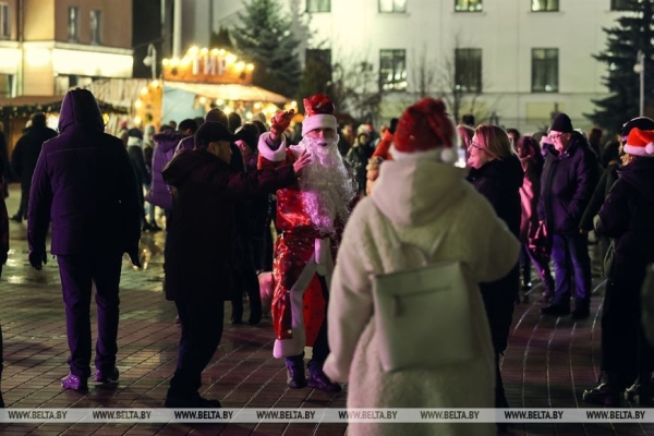 Как прошла новогодняя ночь в Бресте. Фоторепортаж