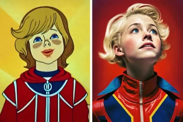 Нейросеть нарисовала героев советских мультфильмов в виде реальных людей. Смотрите, что получилось