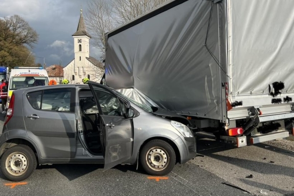 В Австрии белорус на фургоне попал в ДТП