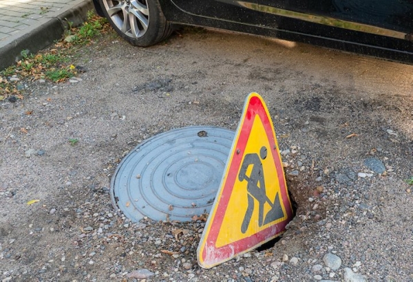 Белорус наехал на люк и разбил автомобиль. Подал в суд на коммунальщиков и выиграл