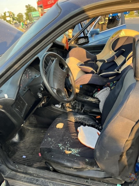 В Дрогичине работник МЧС в свободное от несения службы время оказал помощь пострадавшим в ДТП