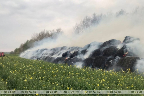 В Березовском районе сгорело 90 тонн соломы В Березовском районе сгорело 90 тонн соломы