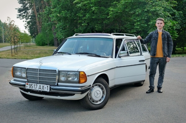 Mercedes-Benz W123 в руках студента: не хватает пятой передачи, зато есть рабочая гидроподвеска