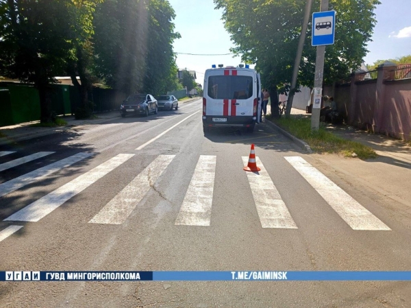 В Минске водитель Toyota сбила девятилетнего ребенка на велосипеде