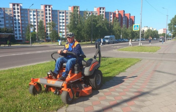 Где сегодня косят траву в Бресте? Где сегодня косят траву в Бресте?