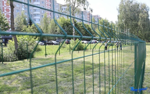 В Барановичах началась установка площадок для выгула собак