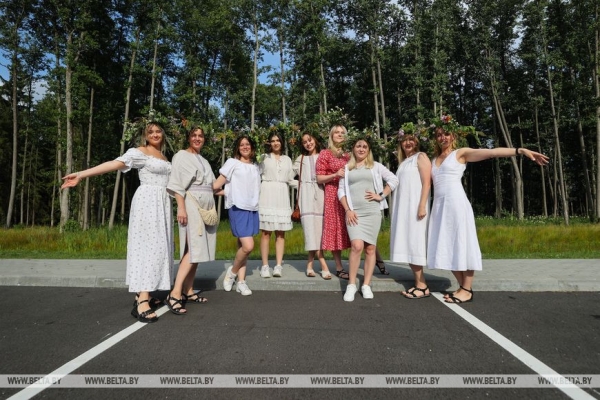 «Хочется больше народных праздников». Шумно и весело отметили Купалье в Беловежской пуще