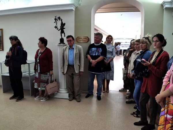 В Бресте открылась выставка «У самовара» В Бресте открылась выставка «У самовара»