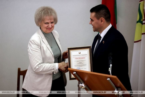Министр образования представил коллективу Брестского госуниверситета имени А.С. Пушкина нового ректора Министр образования представил коллективу Брестского госуниверситета имени А.С. Пушкина нового ректора