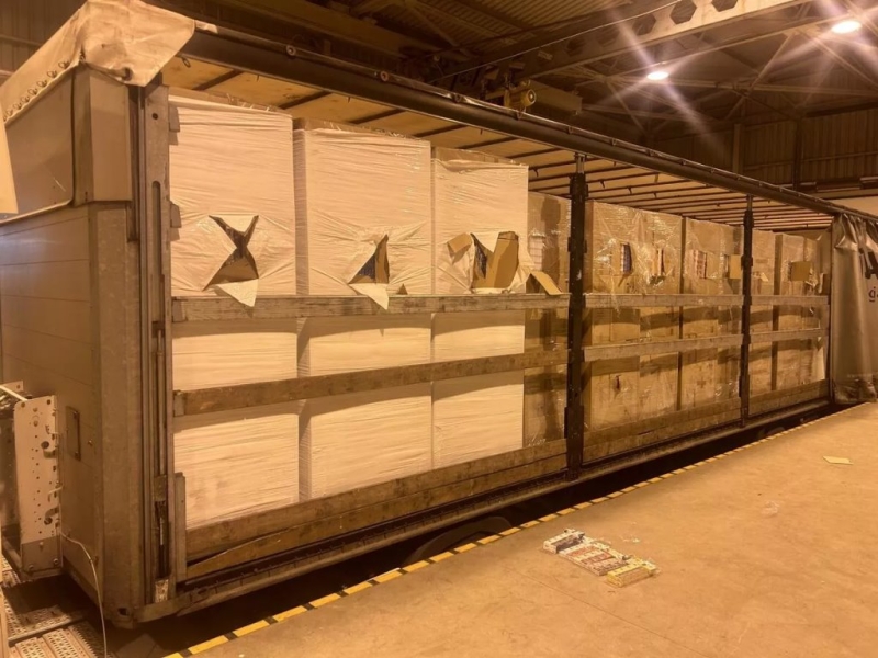 Таможня Литвы задержала партию белорусских сигарет на 2,6 миллиона евро Таможня Литвы задержала партию белорусских сигарет на 2,6 миллиона евро